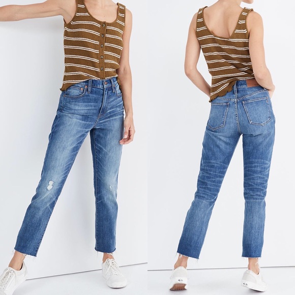 Madewell Denim - Madewell High-Rise Slim Boyjean